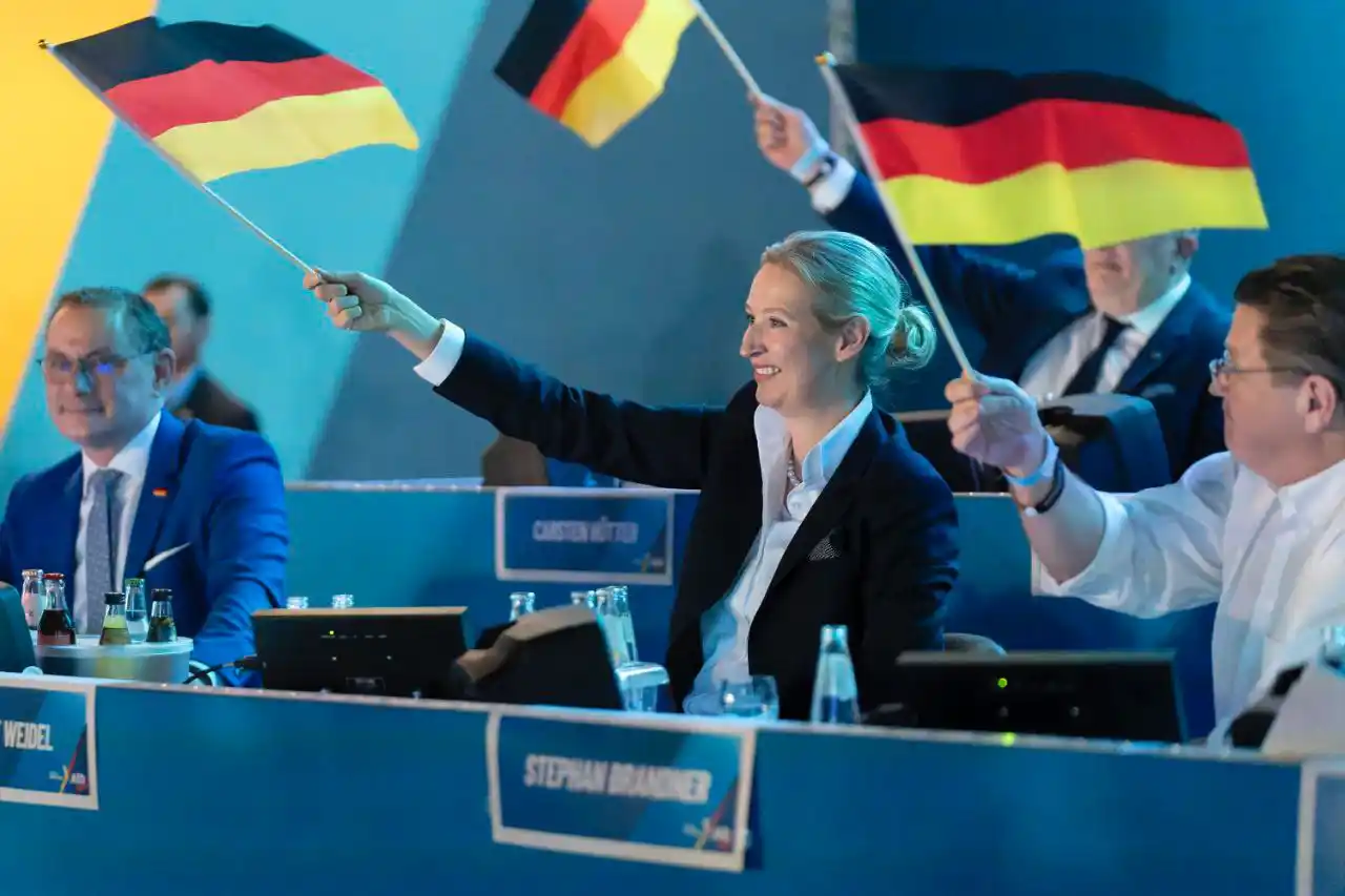 Image from AfD Bamberg: Heute beginnt der Stolzmonat. Zeit, die Deutschlandflaggen rauszuhole...
