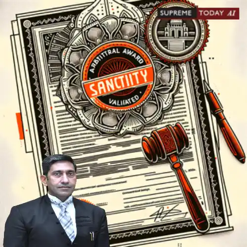 Image from Supreme Today AI: High Court Upholds Arbitral Award: Plausible Interpretation of Contrac...