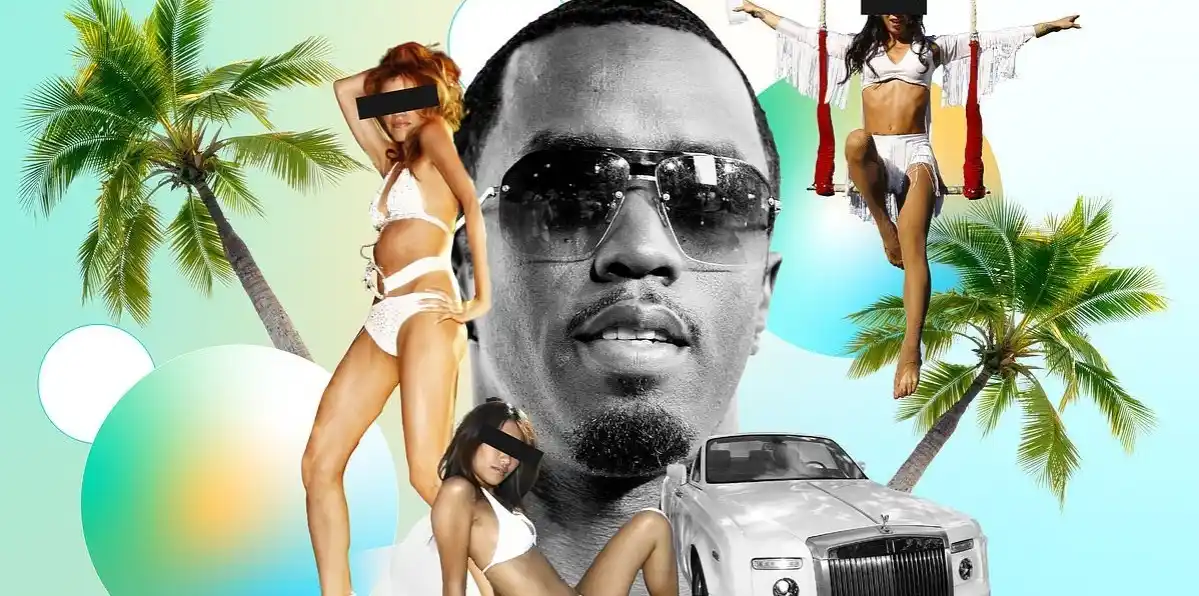 Image from Daily Mail: How Diddy's alleged web of rape and abuse began in the 80s - and the d...