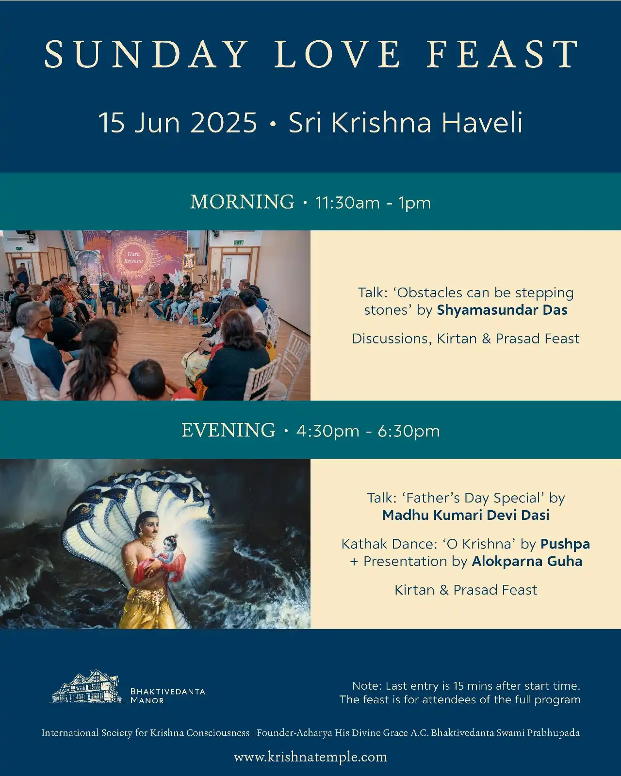 Bhaktivedanta Manor post