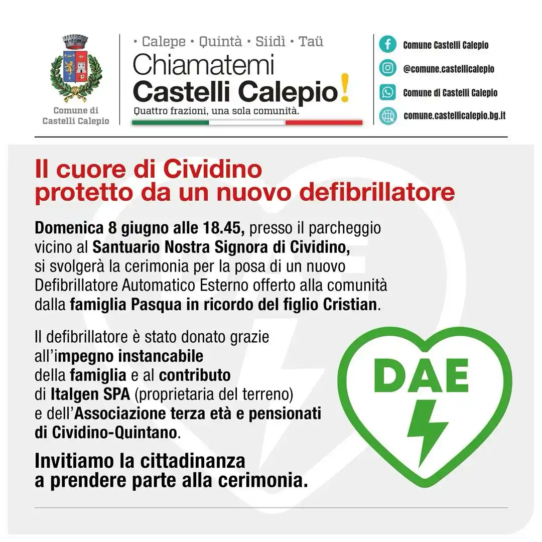 Comune di Castelli Calepio post