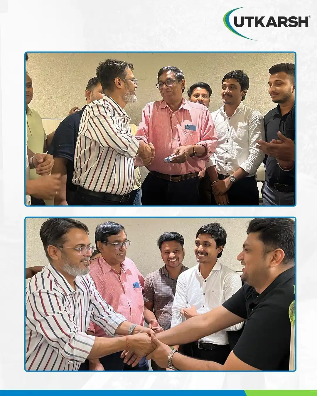 Image from Utkarsh India Limited: In May, it wasn’t just about milestones we built - we also lit candles...