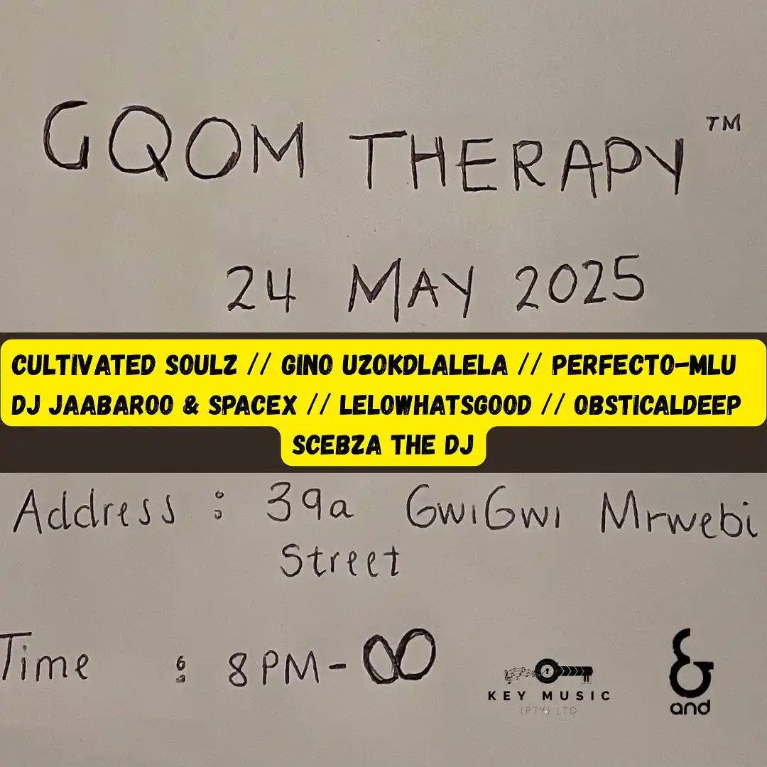 GQOM THERAPY post