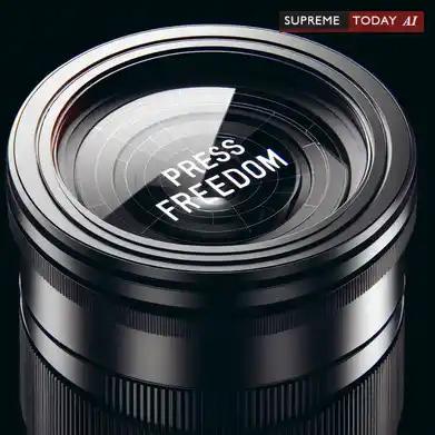 Image from Supreme Today AI: Journalist Hit by Police Projectile: Press Freedom, Accountability Eye...