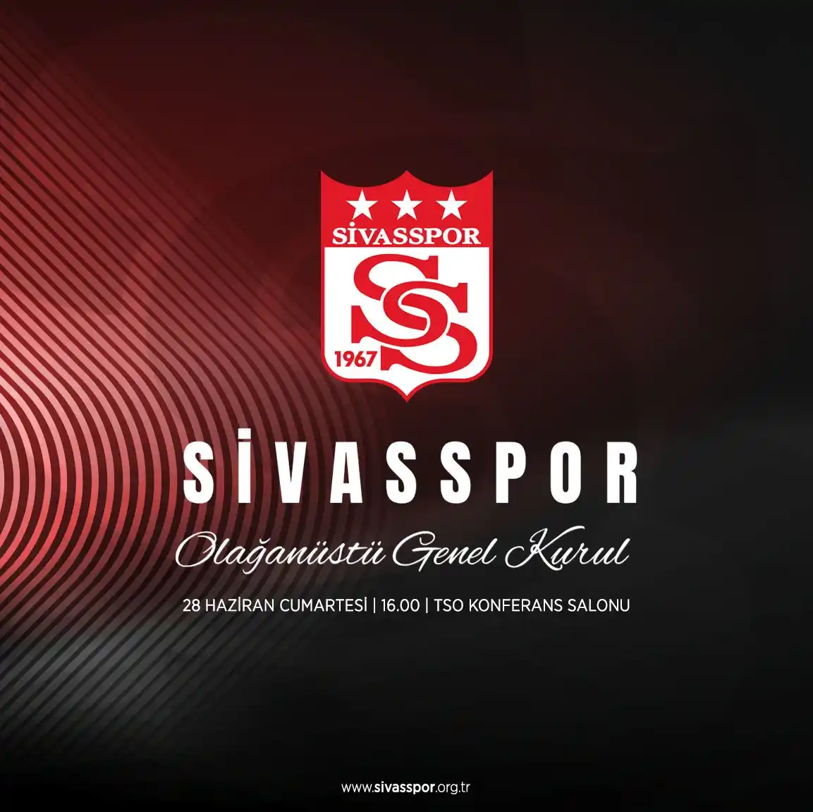 Image from Sivasspor: Kulübümüzün olağanüstü genel kurul toplantısının gerçekleştirilmesine ...