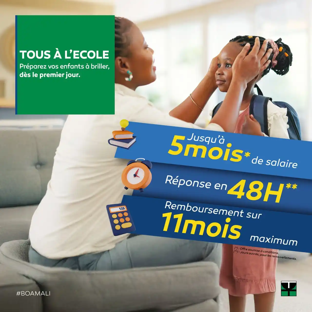 Image from BOA-MALI Officiel: đâš La cloche nâa pas encore sonnĂ©, mais nous, nous sommes dĂ©jĂ prĂȘts ...