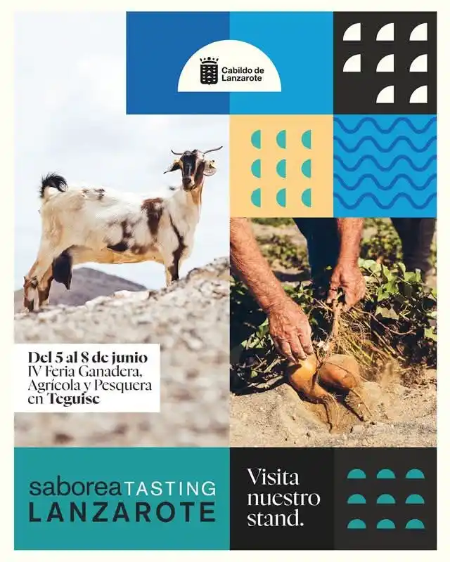 Image from Cabildo de Lanzarote: 🐐 ¡La IV Edición de la Feria Ganadera, Agrícola y Pesquera de Teguise...