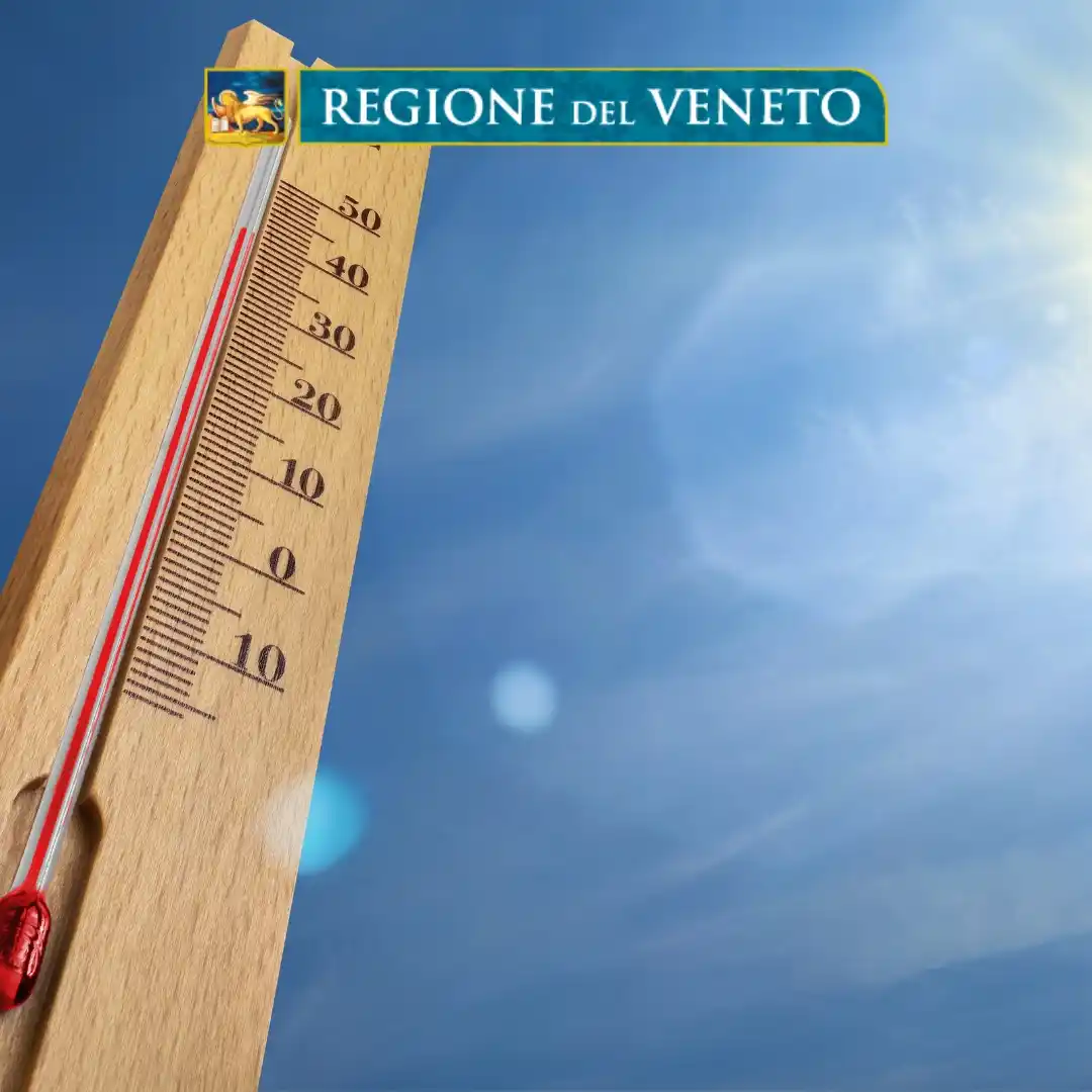 Image from Regione del Veneto 🦁: ☀️☀️☀️ METEO VENETO 🌡️ A seguito delle previsioni contenute nel Boll...