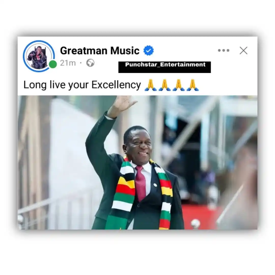 Image from Punchstar Entertainment Media: Musician Greatman working overtime 😅...