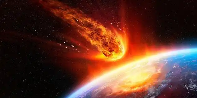Image from Daily Mail: NASA issues urgent update on 'city killer' asteroid heading towards th...
