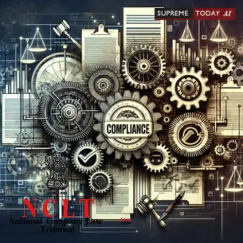 Image from Supreme Today AI: NCLT Mumbai Compounds Delayed AGM Offence Under Sections 166 & 96, Com...