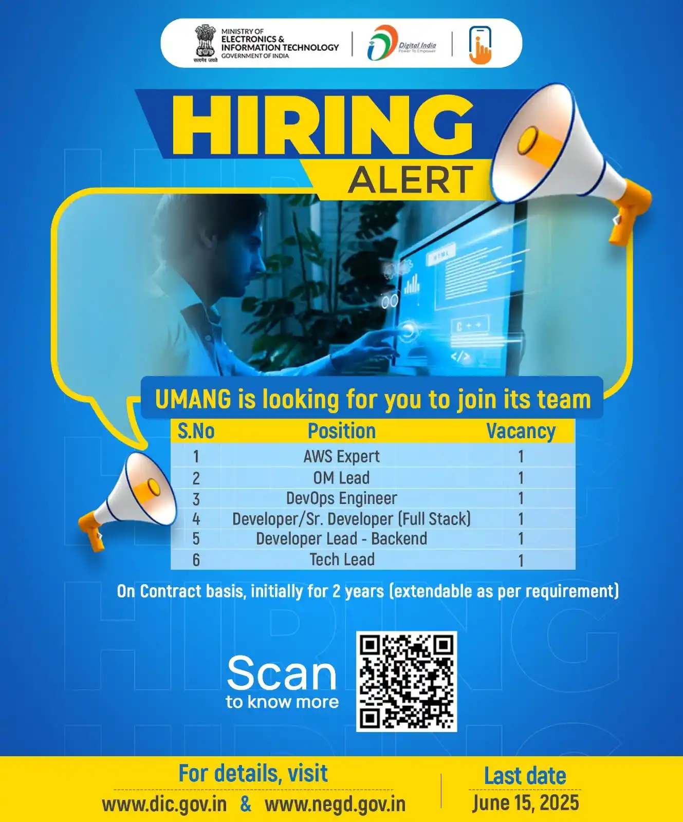 Image from Career Channel: NeGD is inviting applications for its project <a class="text-blue-500 ...