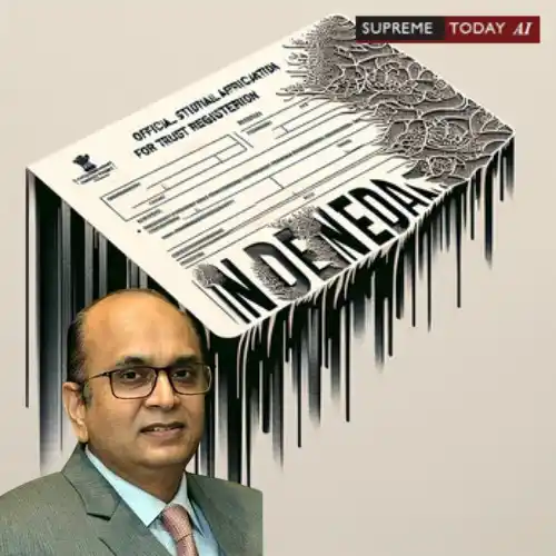 Image from Supreme Today AI: No Deemed Registration U/S 12AA(2) IT Act If Application Not Decided I...
