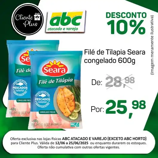 Image from CANAL ABC ATACADO PASSOS: Oferta exclusiva nas lojas físicas ABC ATACADO E VAREJO (EXCETO ABC HO...