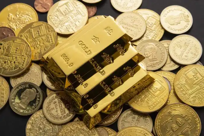 Image from Bom Dia Mercado: *Ouro fecha praticamente estável após recuo da inflação nos EUA e acor...