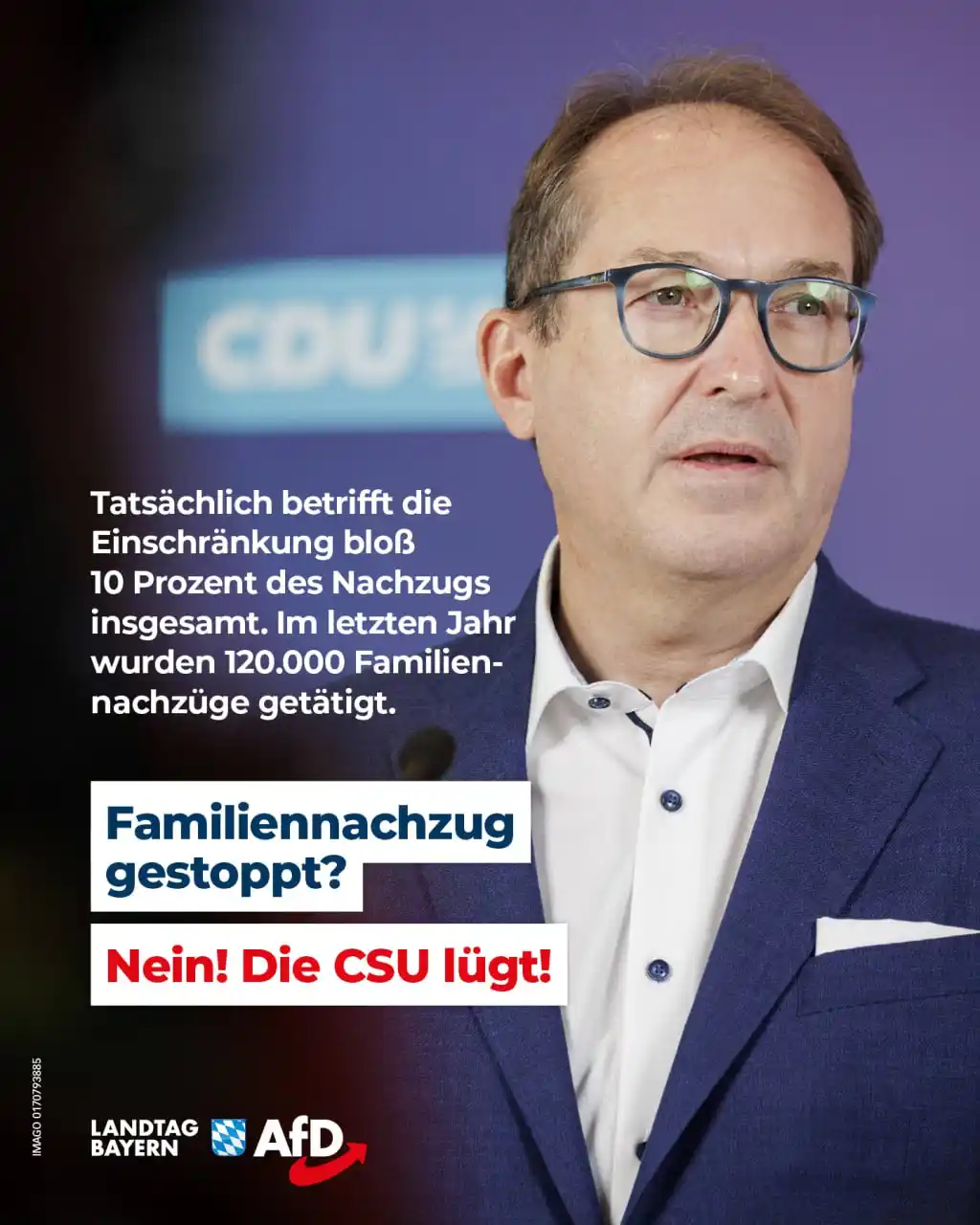 Image from AfD Bamberg: +++ Sie lügen schon wieder: Dobrindts Ankündigung bedeutet KEIN Ende d...