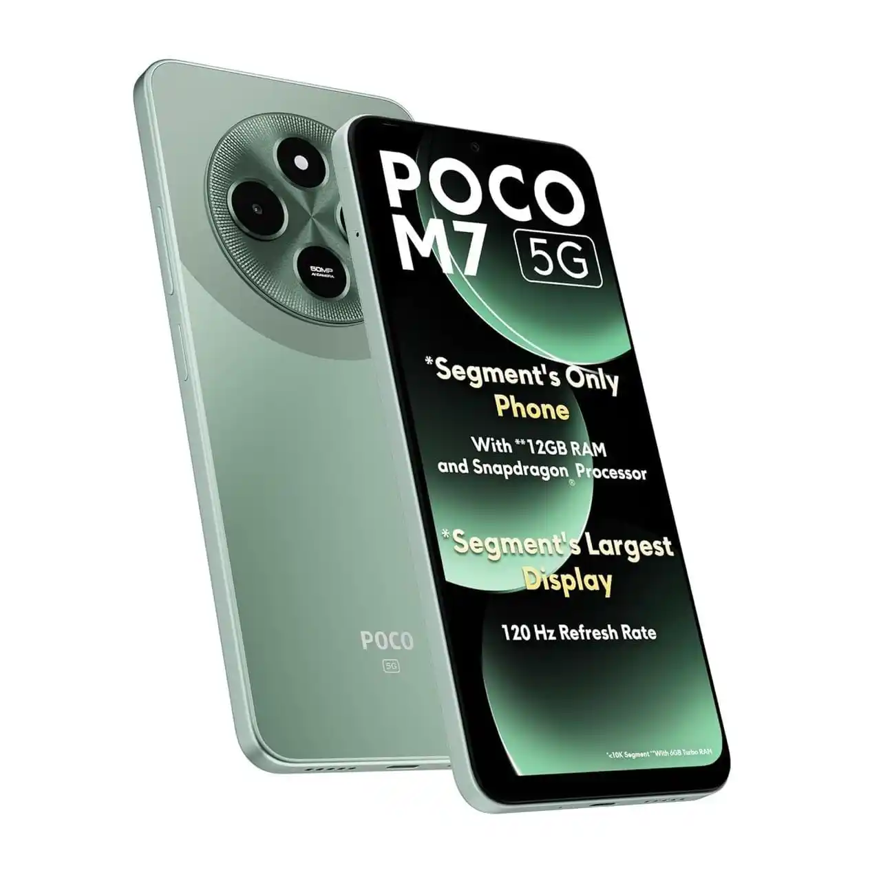 Image from TGS Deals: 🔥🔥POCO M7 5G Mint Green 6GB RAM|128GB ROM|SD4 Gen2 Processor 🎁 Dea...