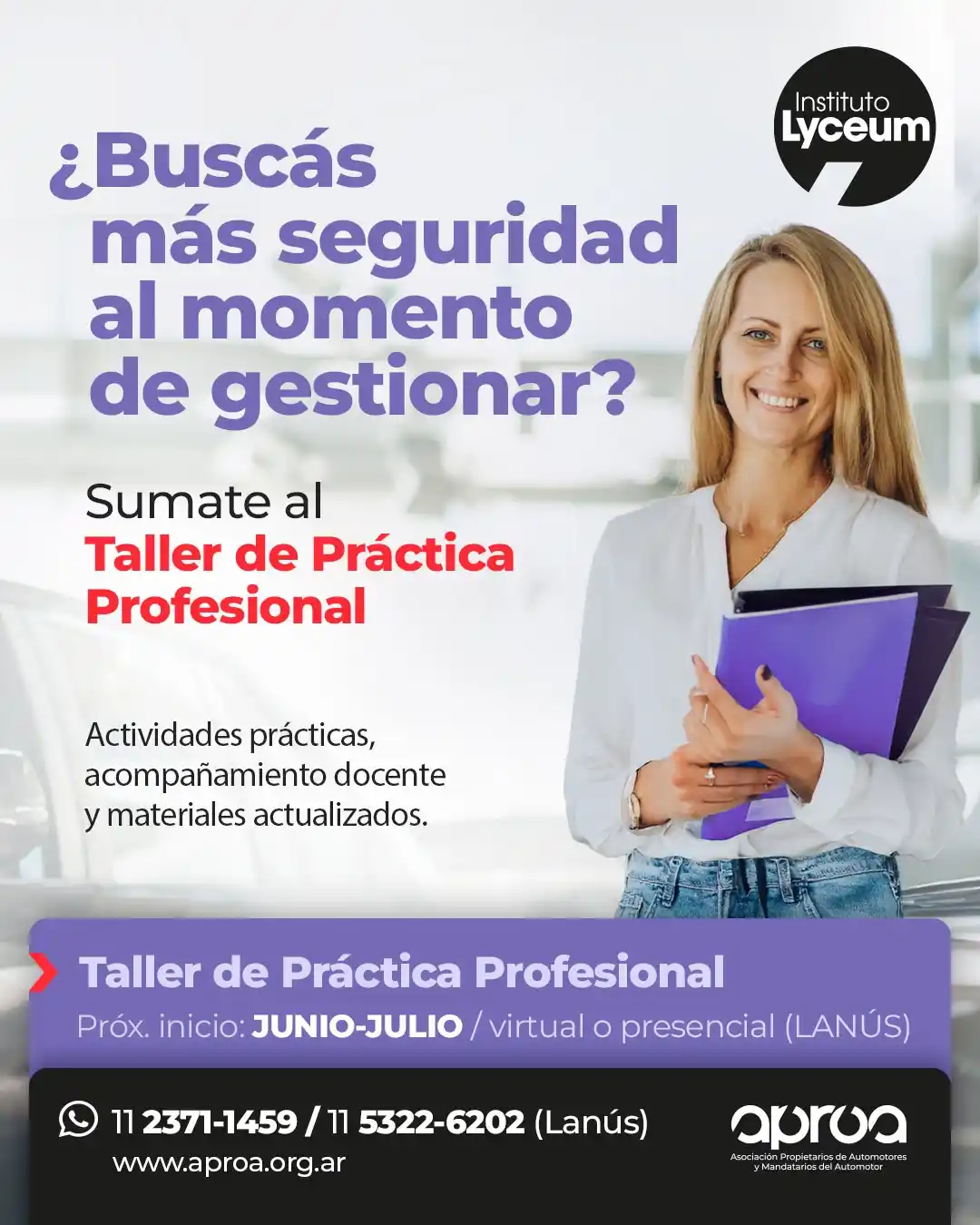 Image from APROA | La Mutual Del Mandatario 🙌🏼: 𝗣𝗥𝗔́𝗖𝗧𝗜𝗖𝗔 𝗣𝗥𝗢𝗙𝗘𝗦𝗜𝗢𝗡𝗔𝗟 ⭐  Si ya sos MANDATARIO DEL A...