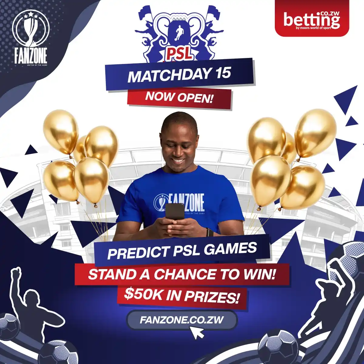 Image from ZW ZIMSPORTS CONNECT 🇿🇼: 🔥 PSL Predictor Alert: Matchday 15 is LIVE! ⚽ ㅤ Think you know PSL fo...