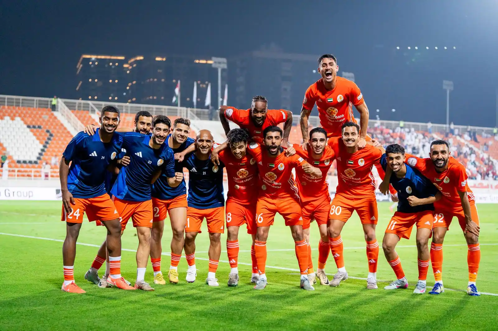 Image from Ajmanclub: ⚽️ رباعية البركان تزين نهاية الموسم 🔥 البرتقالي يودّع الموسم بأداء ه...