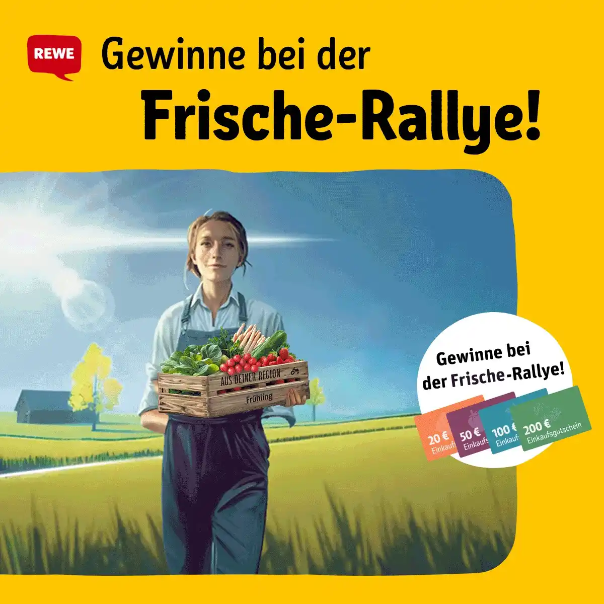 Image from REWE: Reist mit uns durch die Region! Sammelt bis zum 15.06. alle regionalen...