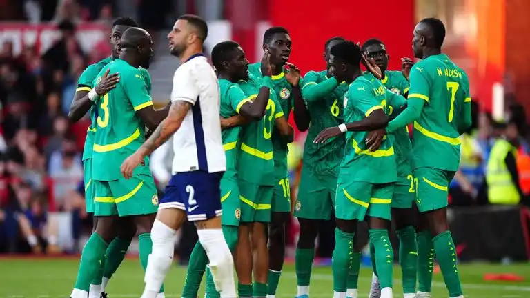 Image from ZW ZIMSPORTS CONNECT 🇿🇼: *Senegal become first African team to beat England with victory in fri...