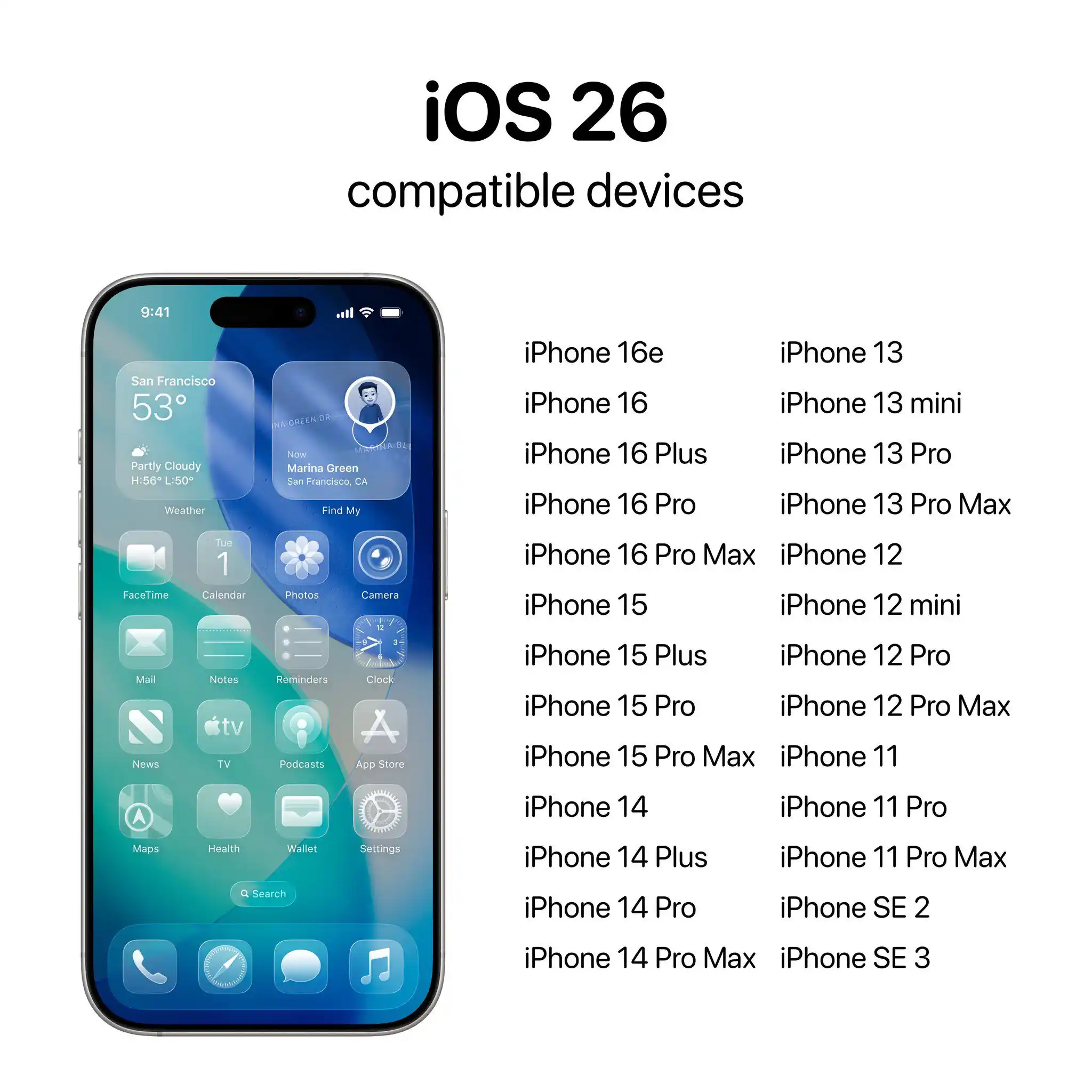Image from Alireza Rajaei | علیرضا رجایی: ✅ سیستمعامل iOS 26 با طراحی شیشهای معرفی شد 🍏 اپل امروز در جریان س...