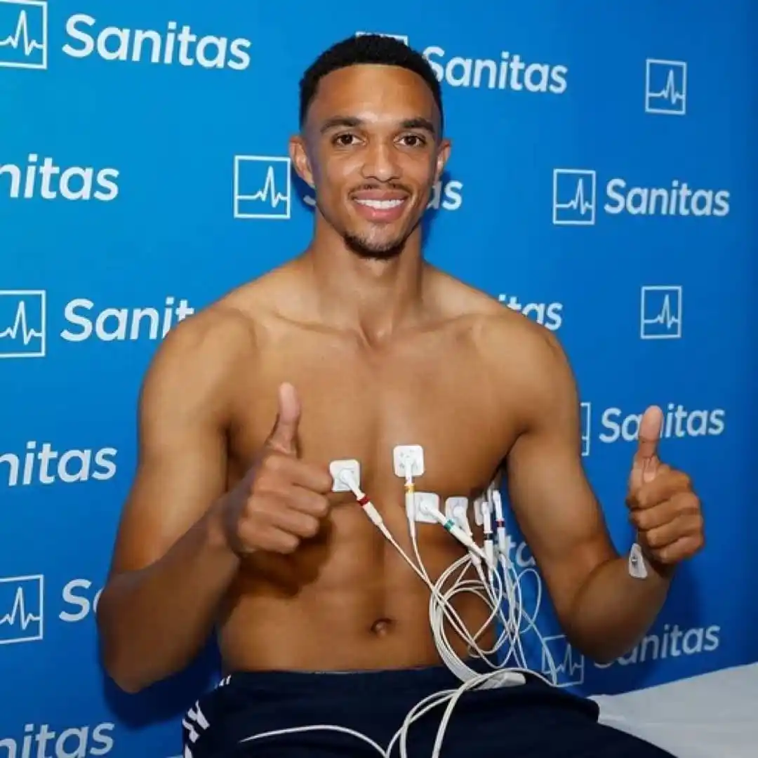 Image from ZW ZIMSPORTS CONNECT 🇿🇼: Trent Alexander-Arnold has completed his Real Madrid 🇪🇸 medical Fo...