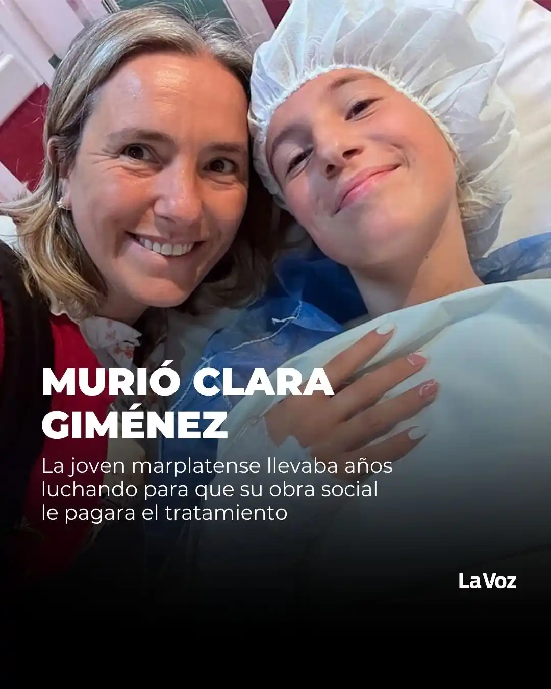 Image from La Voz: *UN CASO QUE DEJA EN EVIDENCIA LAS FALENCIAS DEL SISTEMA DE SALUD* ❌ L...