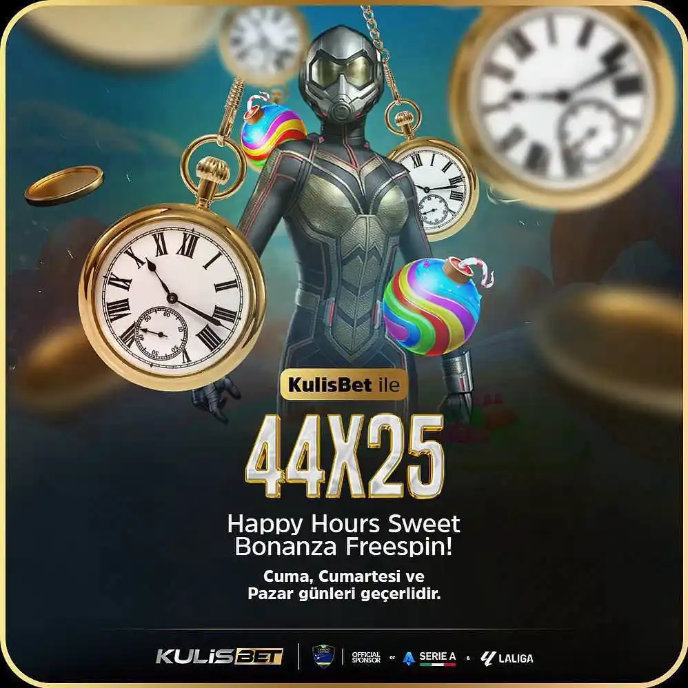 Image from KULİS: 🍭YAPARSA KULİSBET YAPAR🍭 ✨KAZANDIRAN HAPPY HOURS AKTİF✨ ➡️25₺ Bet ...