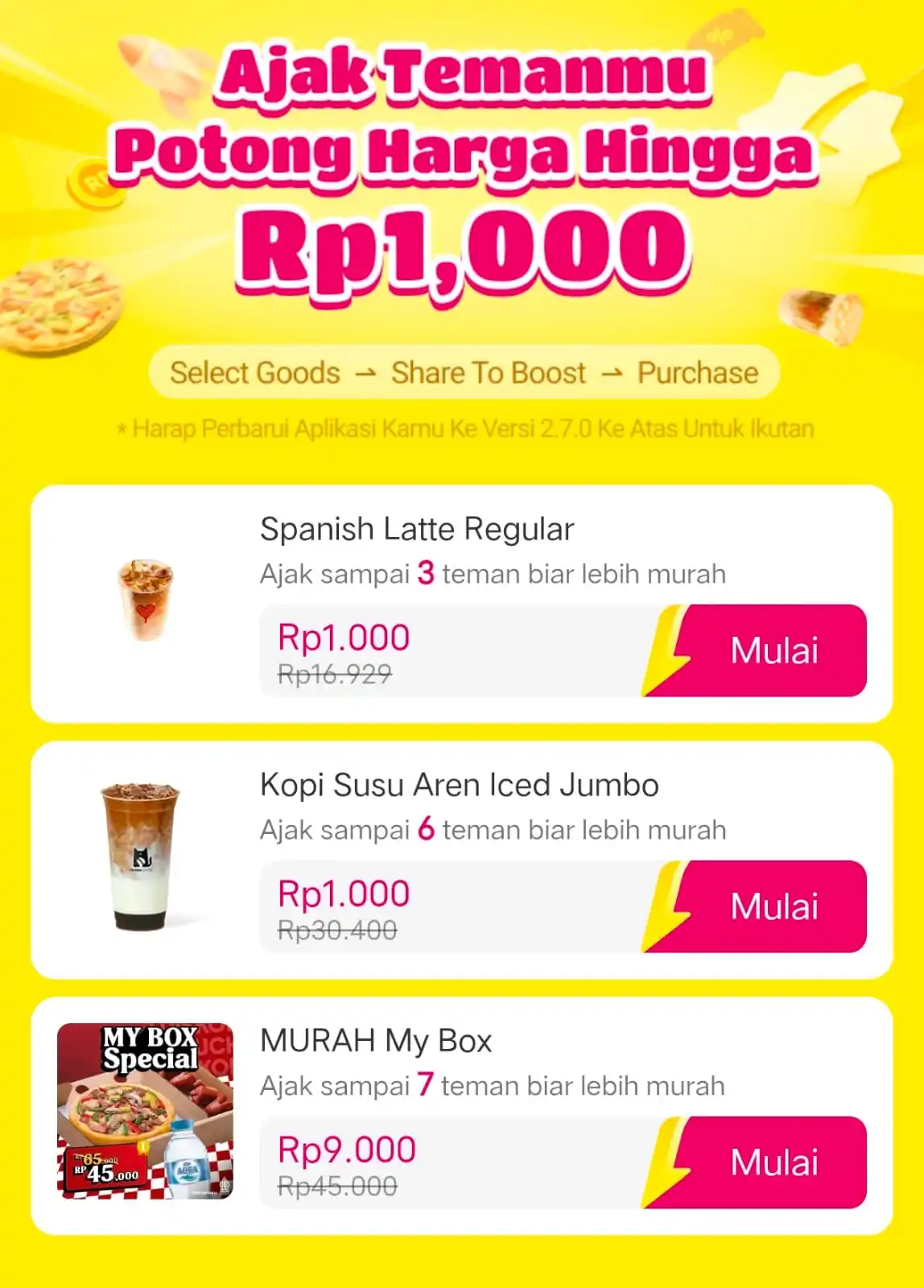 Image from Promo Shopee, Tokopedia, Blibli, Lazada, Tiktok: Yuk, Bantu Turunkan Harganya Kopi Kenangan Cuma Mulai Rp1K!(Harap perb...