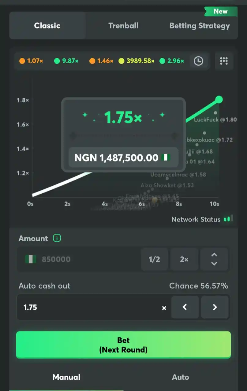 Image from Josh2Funny: *09:56AM CRASH SIGNAL WON*✅        *1.4 Million Won & Paid*🔥  💣 *Cre...