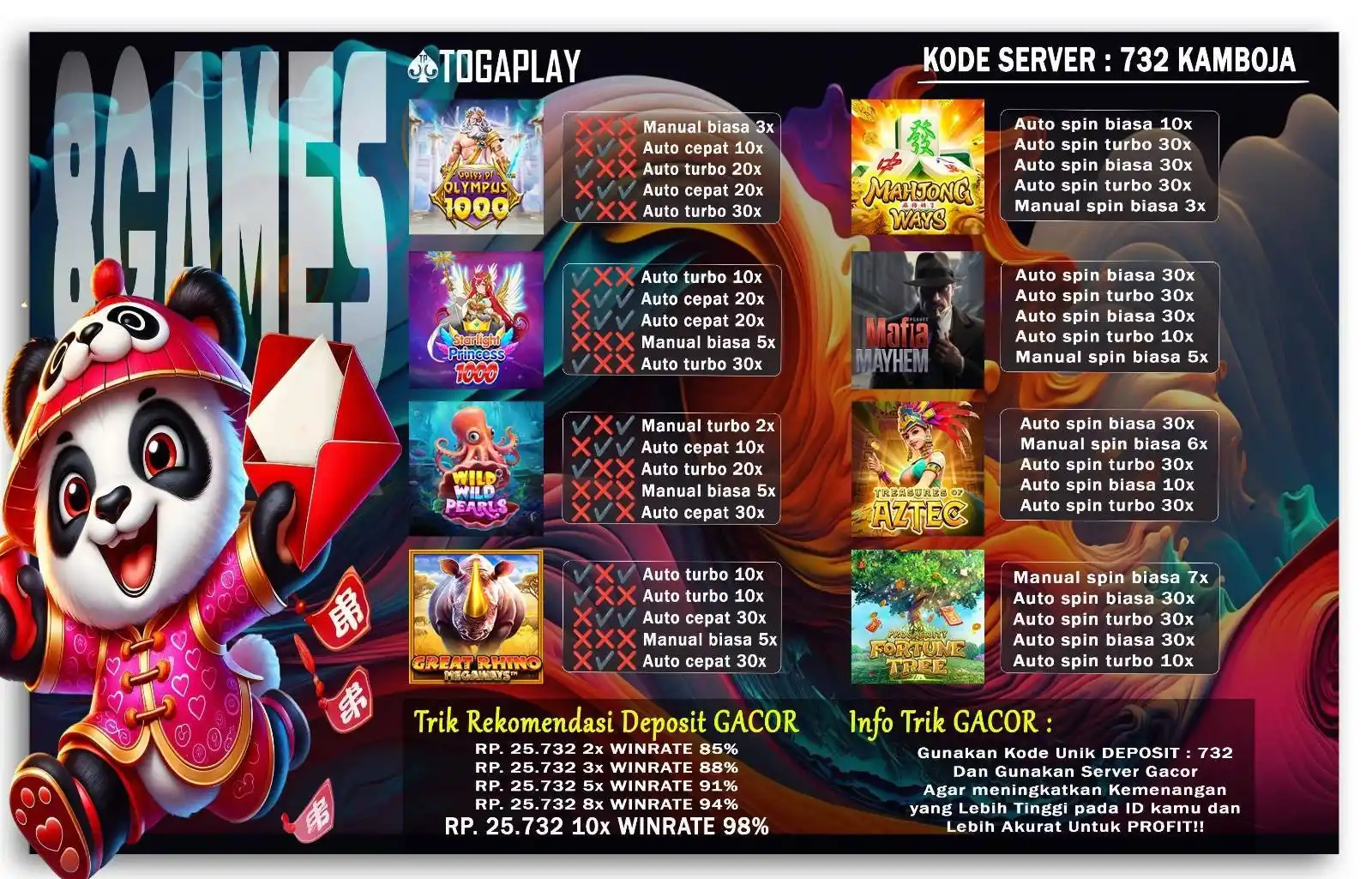 Image from INFO SEPUTAR TOGAPLAY: 📆 10 JUNI 2025 ⏰ 00.00 - 13.00 WIB 🔗KLIK LOGIN : https://togaplay.pr...