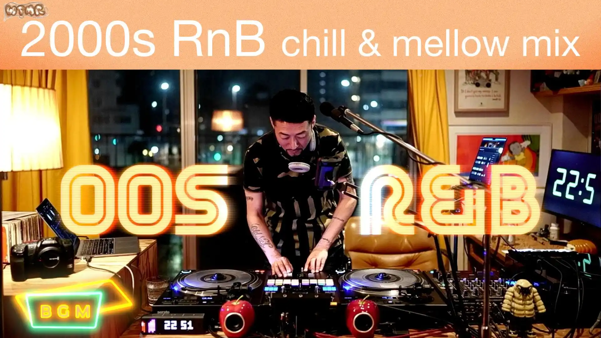 Image from DJ HASEBE: 2000s RnB Chill & Mellow Mix “WTMR BGM-71” You Tube Live “Welcome to m...