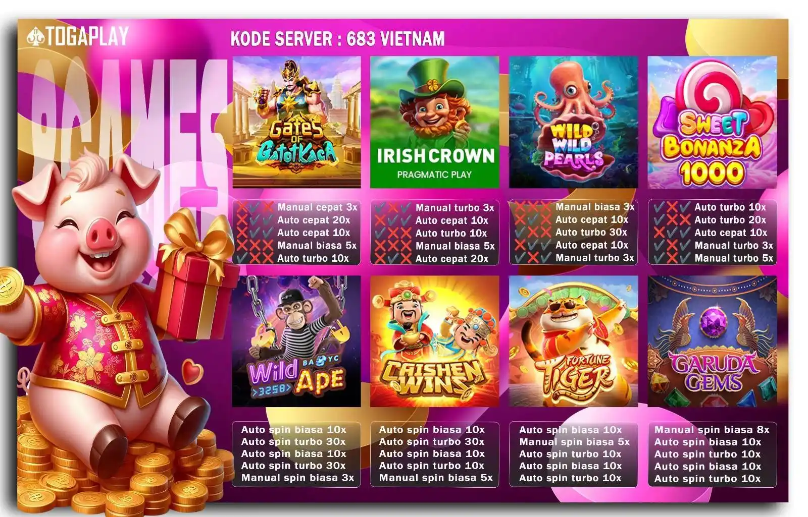 INFO SEPUTAR TOGAPLAY post