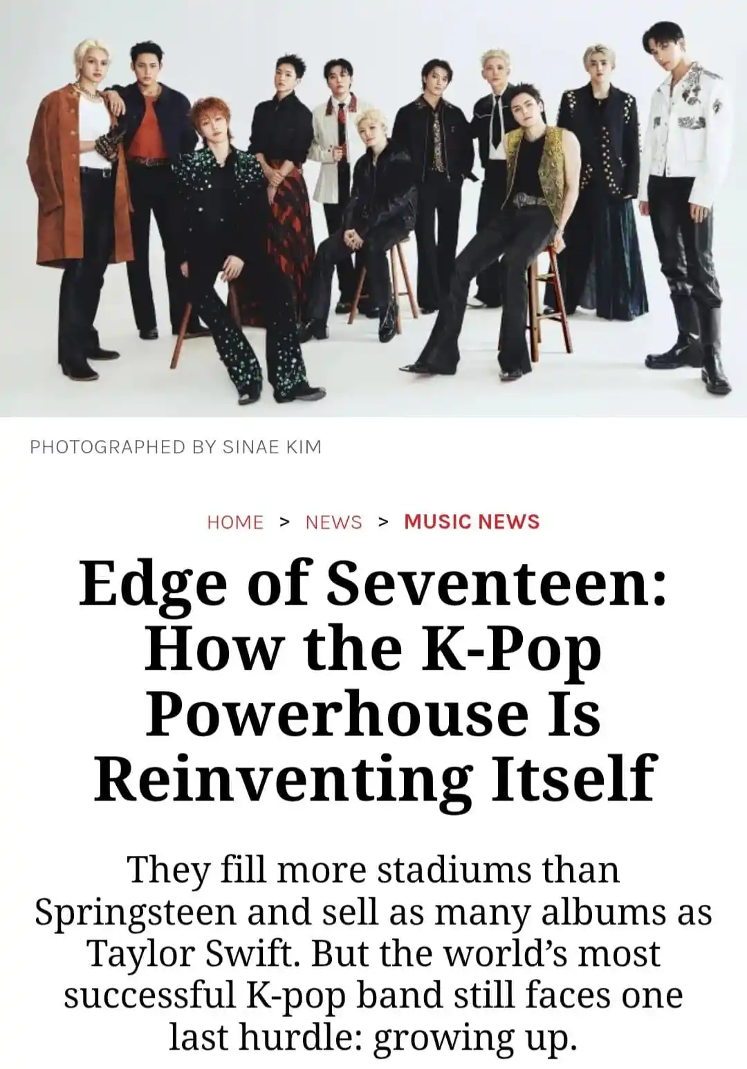 Image from 𝗦𝗘𝗩𝗘𝗡𝗧𝗘𝗘𝗡 𝗖𝗢𝗡𝗧𝗘𝗡𝗧𝗦 ⣿ 세븐틴: *೯🗞️▸ INFO ᥫ᭡ 💎ᮢ ˖ ࣪* ₊˚ପ 29.05.25 ༉‧₊˚ *⌗SEVENTEEN* *`ESPAÑOL`* >...