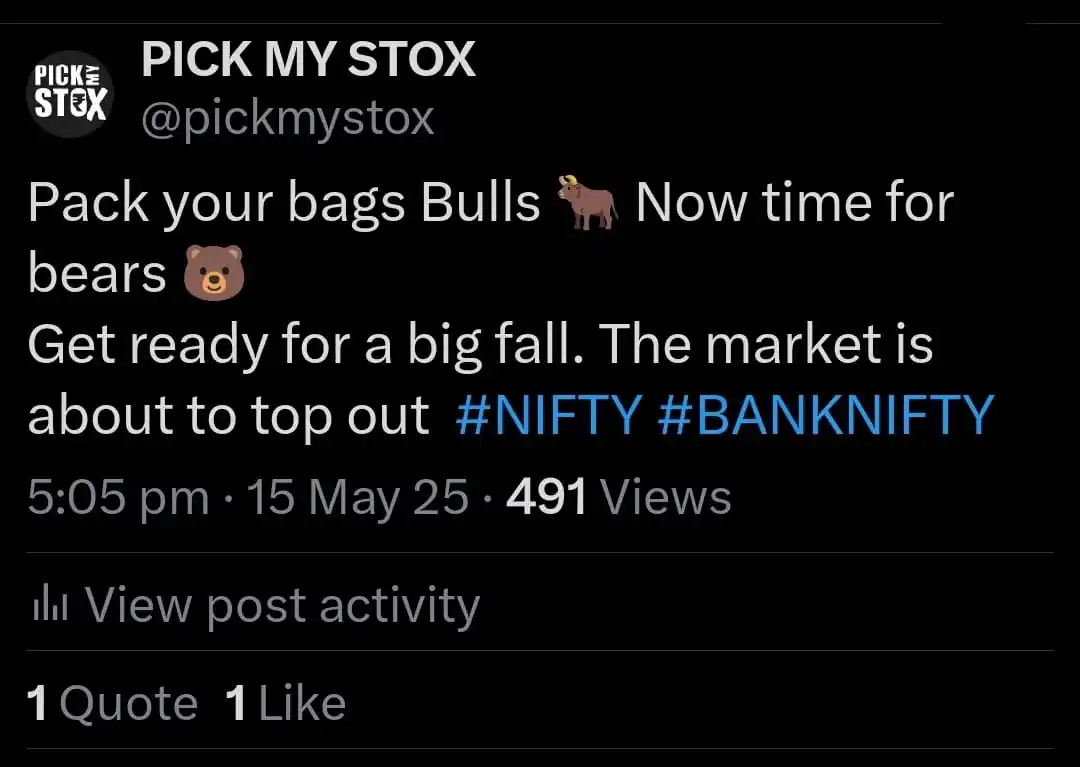 PICK MY STOX 💰 post