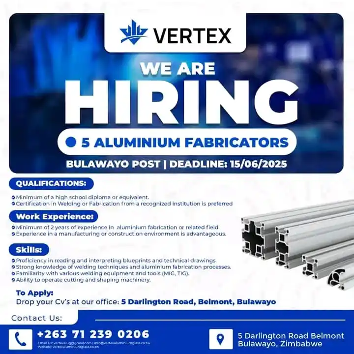 Image from Job Opportunities For Everyone: Aluminum Fabricators...
