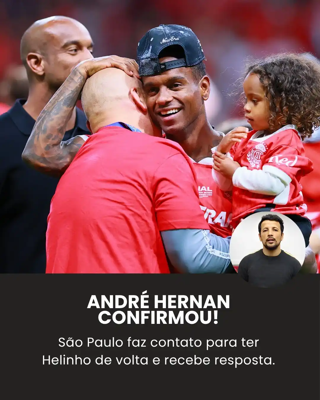 Image from Bolavip | Sou São Paulo: 🚨🚨 André Hernan confirma contato do São Paulo por Helinho e Toluca d...