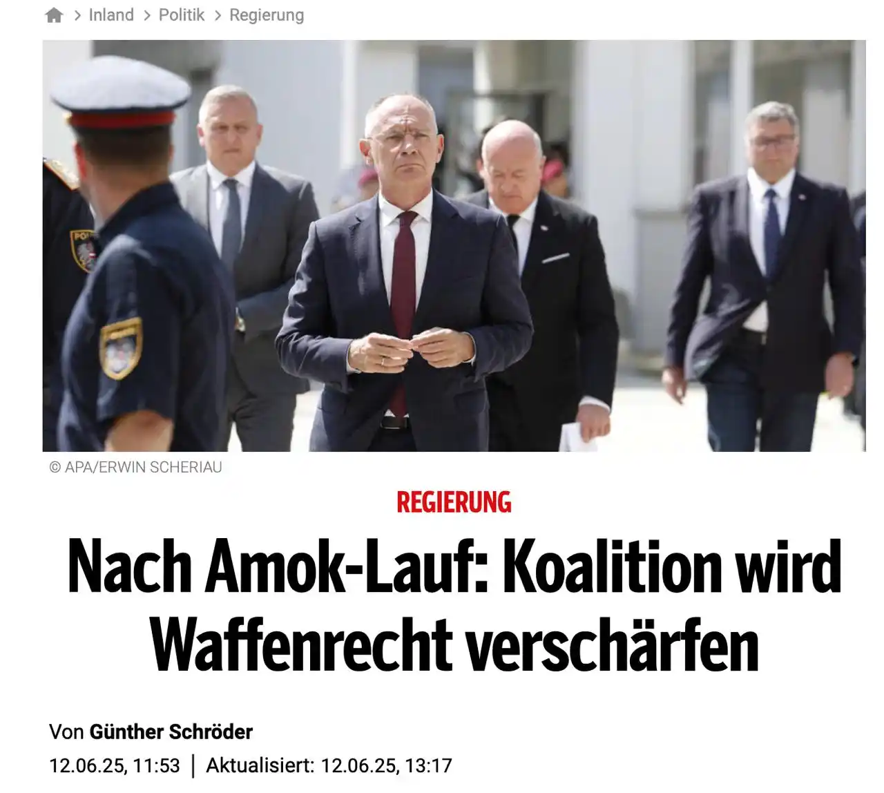 Image from Wenn Medien lügen: Anlass Gesetzgebung nennt man das!! *Waffenrecht wird jetzt, nach Amok...