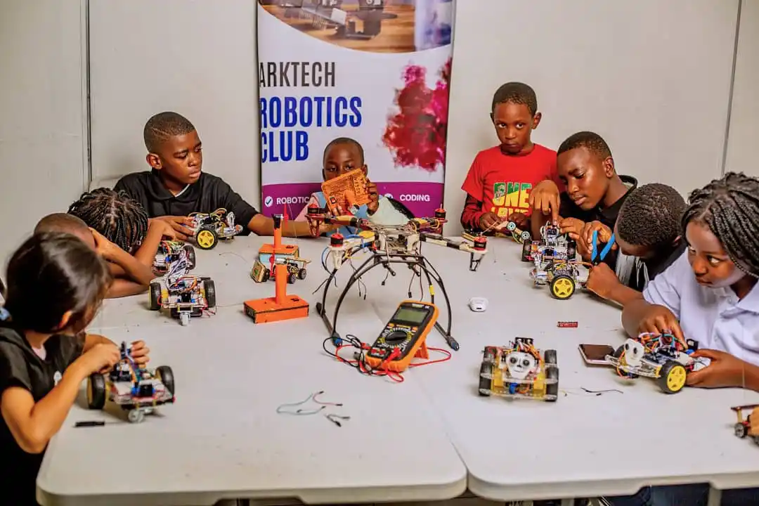 Image from Schools Connect Zimbabwe: *ARKTECH ROBOTICS* Empowering Young Minds in Robotics, Programming, an...