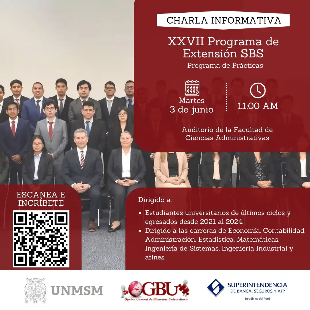 Image from Bolsa de Trabajo - UNMSM: 🎓 ¡Atención estudiantes y egresados! ¿Quieres potenciar tu futuro pro...