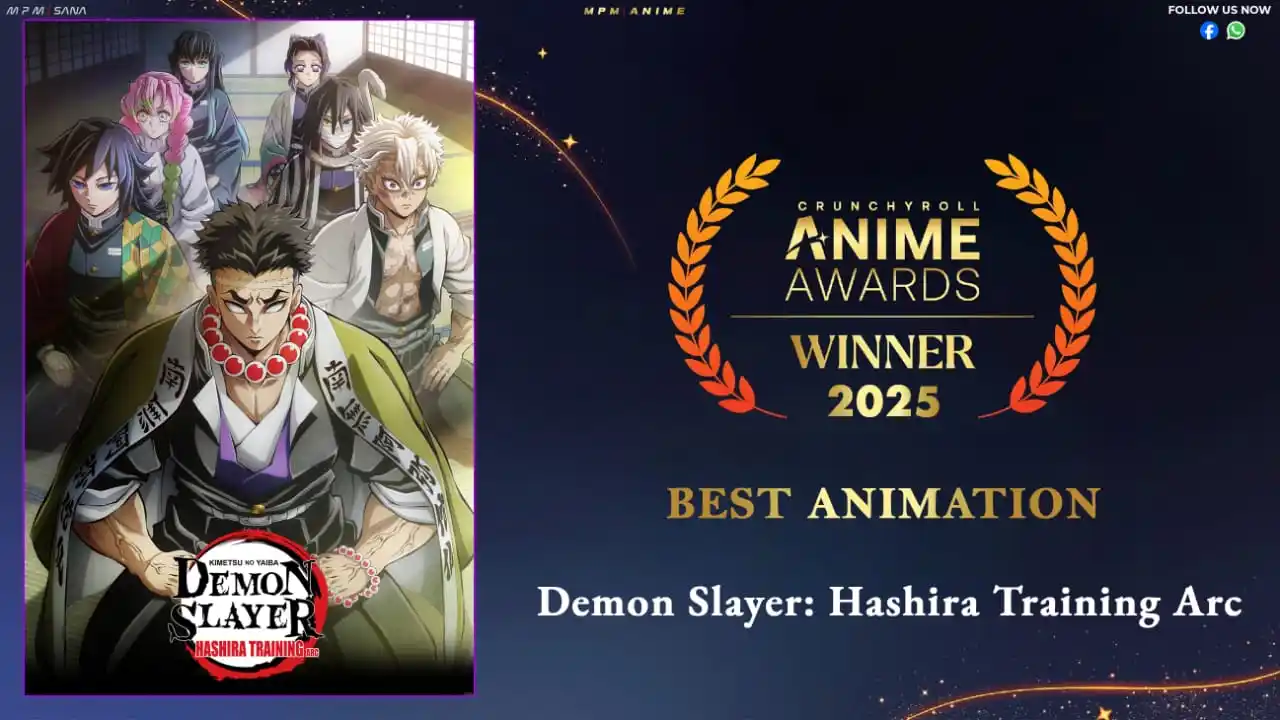 Image from MpM Reminders | 🔔: *Best Animation* *_Demon Slayer: Kimetsu no Yaiba Hashira Training Ar...