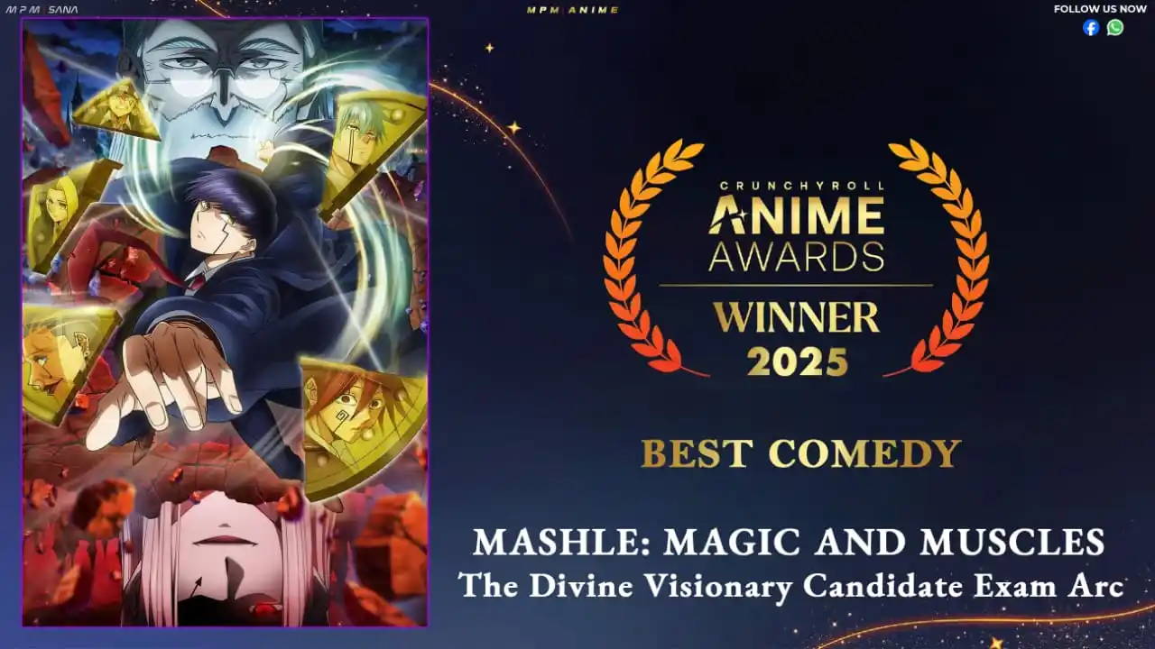 Image from MpM Reminders | 🔔: *Best Comedy Anime* *_MASHLE: MAGIC AND MUSCLES The Divine Visionary ...