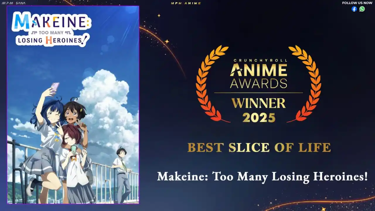 Image from MpM Reminders | 🔔: *Best Slice of Life Anime* *_Makeine: Too Many Losing Heroines!_* ``...