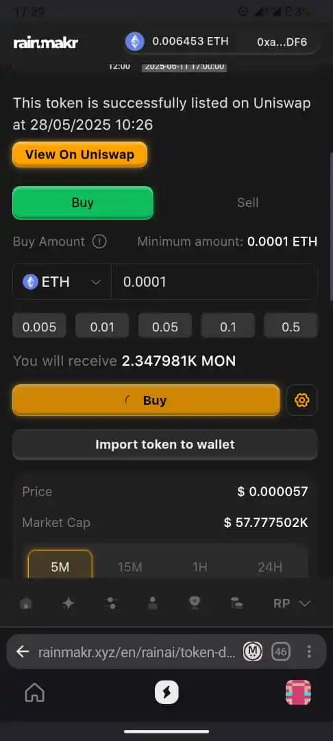 Image from Anthony's Alpha Hunt: Click MEGAETH...