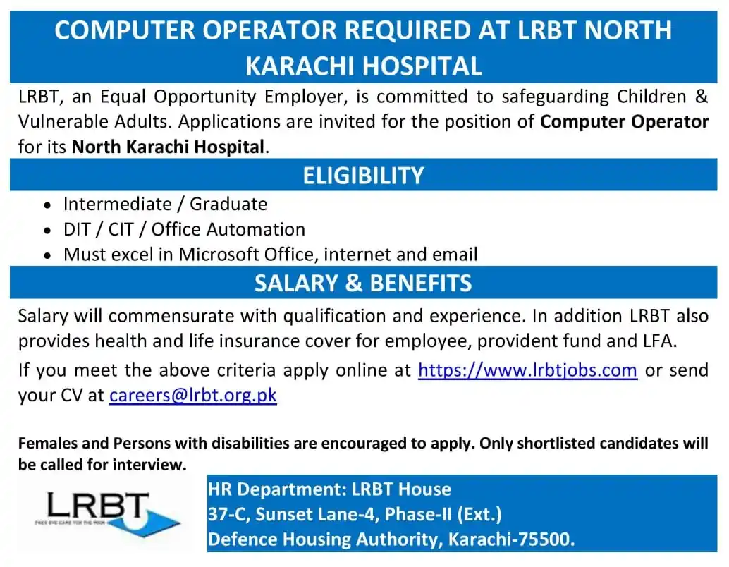 Jobs in Pakistan (Miscellaneous) post