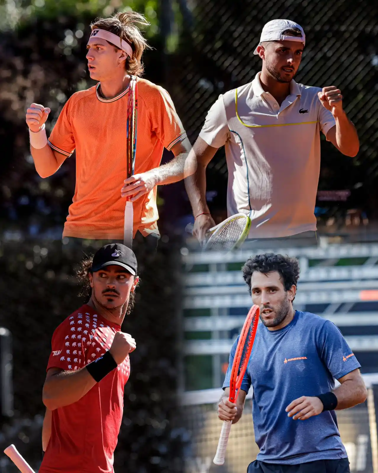 Image from Tenis Argentino: 🫡 Cuatro argentinos 🇦🇷 disputarán los cuartos de final del AAT Chal...