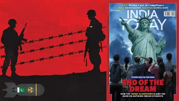Image from India Today Subscriptions: *Dealing with Pakistan | Road to realism | Viewpoint by Sharat Sabharw...