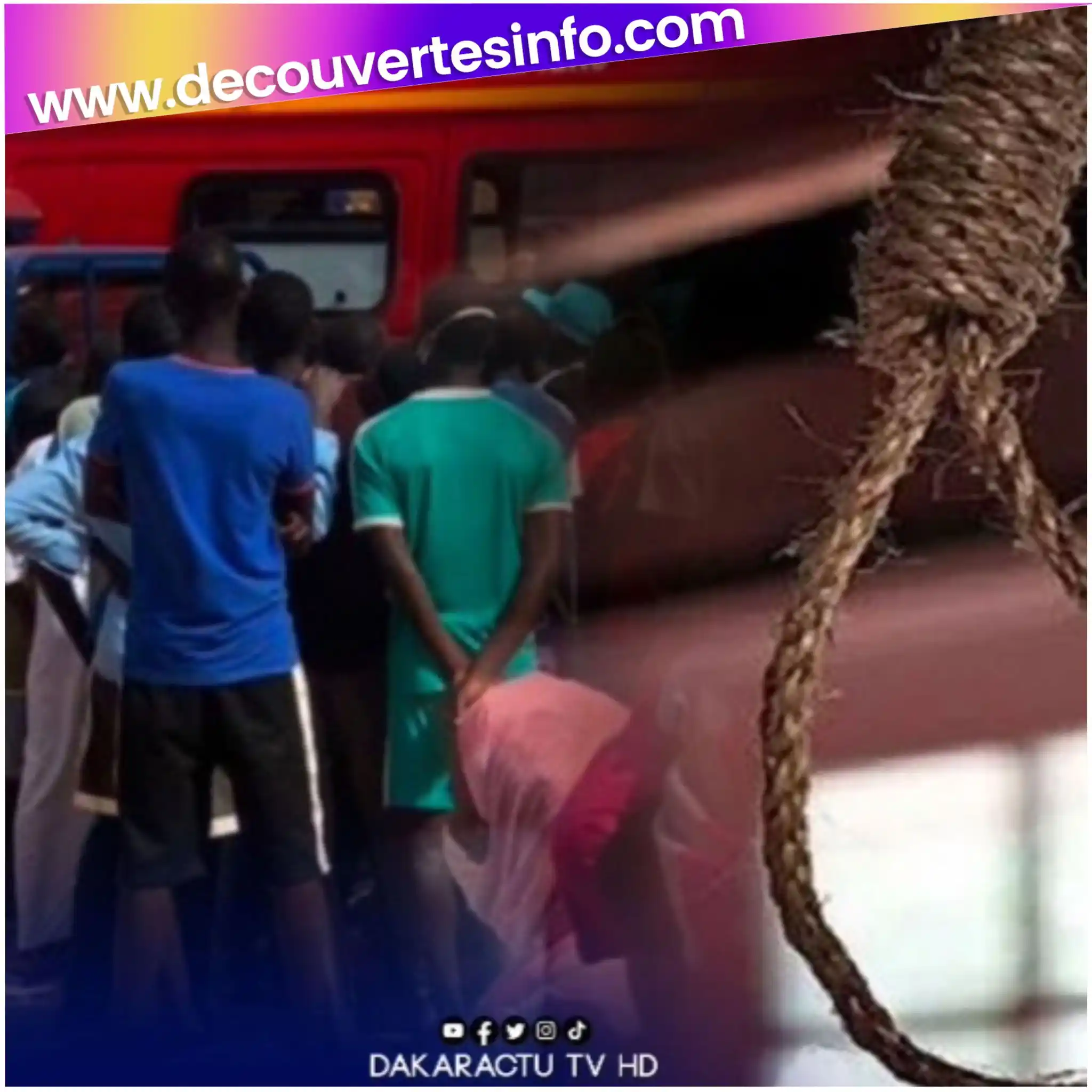 Image from decouvertesinfo: Découverte macabre à Ziguinchor : Un homme retrouvé pendu à Sangomar 2...